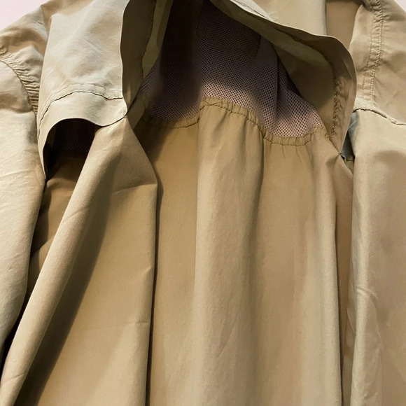 Timberland 2XL Olive 🫒 short sleeve shirt “Turbo dry” button down Velcro pocket - Picture 5 of 6